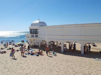 Cádiz Strand - Spanien Sprachurlaub