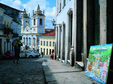 malerische Straße, Portugiesisch Sprachreisen für Erwachsene
