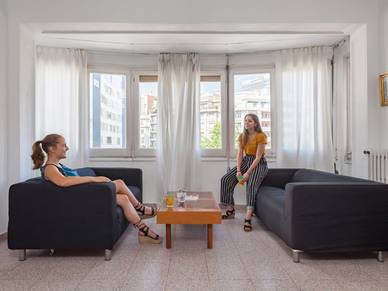 Unterkunft im Apartment mit weiteren Sprachkurs Teilnehmern in Barcelona