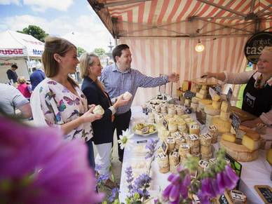 People´s Park Market in Dún Laoghaire, Englisch Sprachreisen für Erwachsene