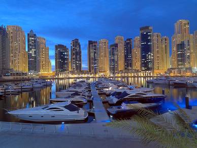 Dubai Marina, Arabisch Sprachreisen für Erwachsene