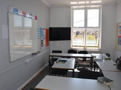 Unterrichtsraum, Englisch Sprachschule Paignton