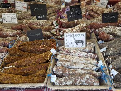 Aix-en-Provence Markt Impressionen, Französisch Sprachreise für Erwachsene