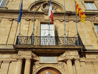 Hôtel de Ville Aix-en-Provence, Französisch Business Sprachreise