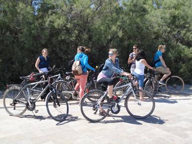 Ausflug mit dem Fahrrad in Valencia, Spanisch Sprachreisen für Schüler