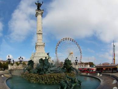 Riesenrad Bordeaux, Französisch Sprachreisen für Erwachsene