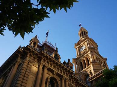 Sydney Town Hall - Australien Sprachreisen für Erwachsene