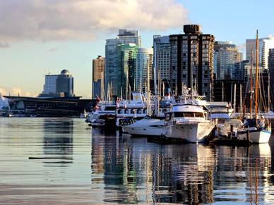 Hafen von Vancouver, Englisch Sprachreisen für Erwachsene