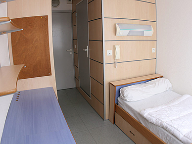 Zimmer Exampel in der Studentenresidenz, Französisch Sprachreisen