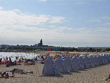 Strand in Royan, Sprachreisen nach Frankreich