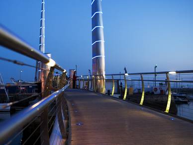 Pier im Hafen von Torquay, Business Englisch Sprachreisen England