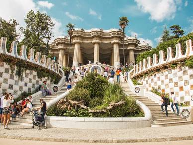 Park Güell in Barcelona - Sprachaufenthalt Spanien