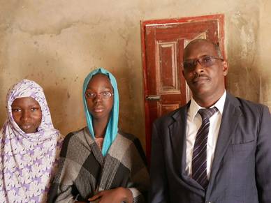 Geförderte Schülerinnen - Projekthilfe Mauretanien