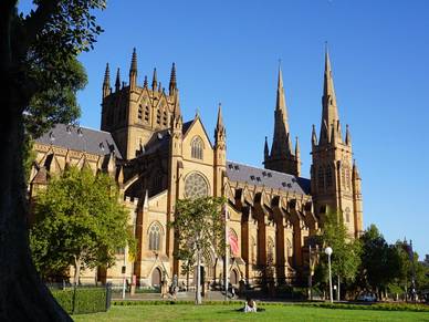 St. Mary's Cathedral Sydney - Englisch Sprachreisen für Erwachsene 