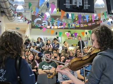 Musik an der Englisch Sprachschule Galway