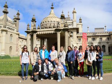 Ausflug zum Royal Pavilion - Englisch Sprachschule Brighton