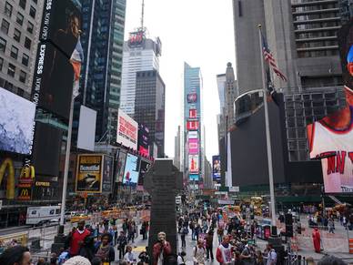 Times Square in New York, Englisch Sprachreisen für Erwachsene