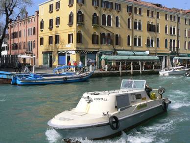 Post in Venedig, Italienisch Sprachreisen für Erwachsene
