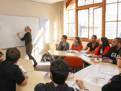 Unterricht in der Englisch Sprachschule Kapstadt - Zentrum