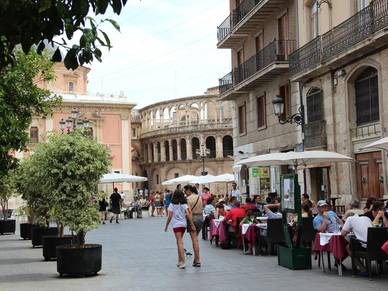 Altstadt Valencia, Spanisch Sprachreisen für Schüler