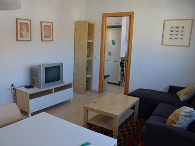 Gemeinsamer Wohnbereich, Apartment in Valencia, Spanisch Sprachreisen