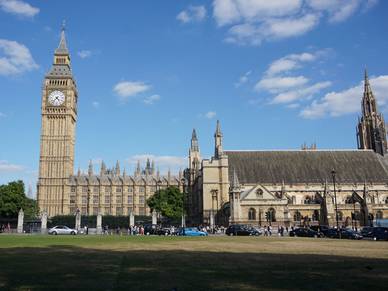 Big Ben & Houses of Parliament - Sprachreisen London, Westcroft Square