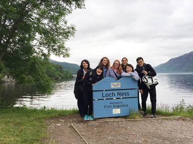 Ausflug der Englisch Sprachschule in Glasgow