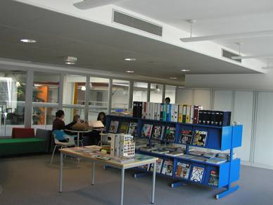 Bibliothek, Französisch Sprachschule Straßburg