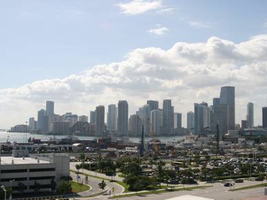 Skyline Miami, Englisch Sprachreise in die USA