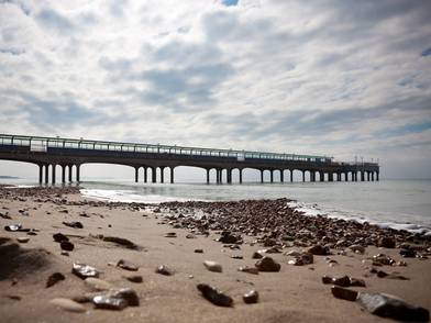 Strand von Bournemouth, Englisch Sprachreisen für Erwachsene