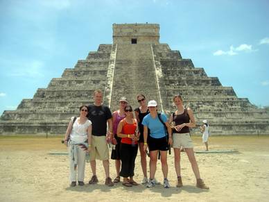 Maya Pyramiden in Tulúm, Playa del Carmen, Spanisch Sprachreisen für Erwachsene nach Mexiko