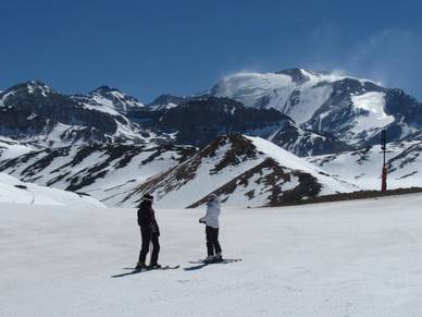 Ski fahren, Spanisch Sprachschule Santiago de Chile