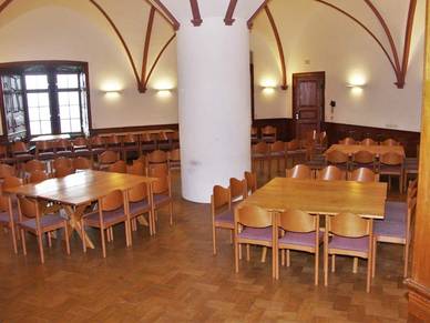 Rittersaal der Burg Hohensolms, Englisch Sprachreisen für Schüler