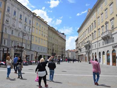 Triest Innenstadt, Italienisch Sprachreisen