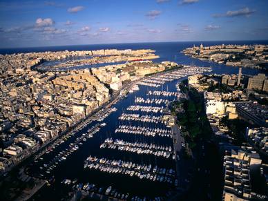 Hafenstadt in Malta, Englisch Sprachreisen für Erwachsene