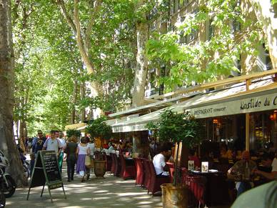 Promenade in Aix-en-Provence, Französisch Sprachreisen für Erwachsene