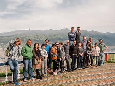 Ausflug der Spanisch Sprachschule Quito