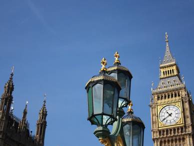 Big Ben und Palaca of Westminster, Englisch Business Sprachreisen London