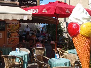 Eis essen, Italienisch Sprachreisen für Erwachsene