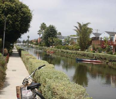 Wasserstraße in Santa Monica, Englisch Sprachreisen für Erwachsene