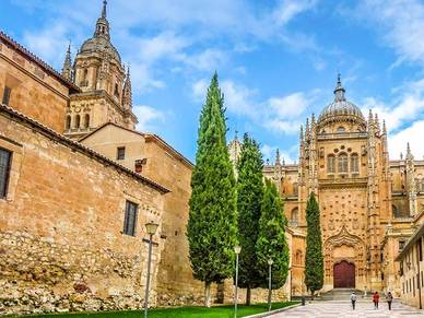 Neue Kathedrale - Spanisch Sprachreisen nach Salamanca