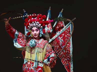 Chinesische Aufführung, Chinesisch Sprachreisen für Erwachsene Peking 