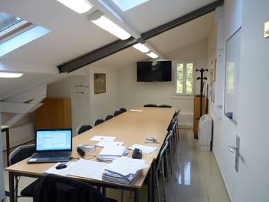 Seminarraum der Sprachschule Aix-en-Provence, Business Sprachentrainings Französisch
