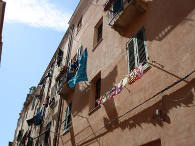 Wohnhaus in Alghero auf Sardinien, Italienisch Sprachreisen für Erwachsene