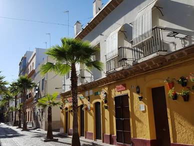 Straßenansicht Cádiz - Spanisch Sprachkurse Spanien