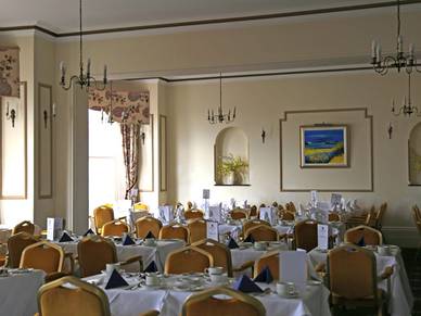 Frühstückssaal Hotel Lansdowne, Sprachreisen nach England