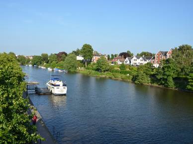 Boote in Chester, Business Englisch Sprachreisen England