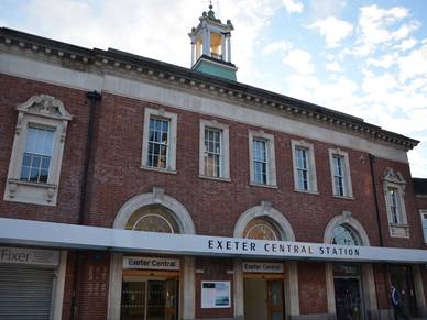 Bahnhof Exeter, Englisch Sprachreise England