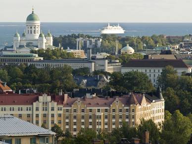 Blick auf das Meer, Finnisch Sprachreisen für Erwachsene