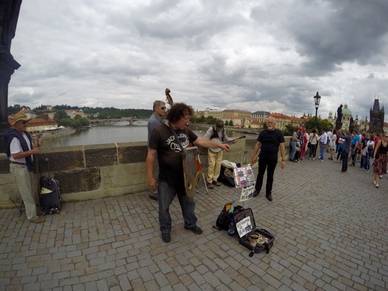 Straßenmusiker, Tschechisch Sprachreisen für Erwachsene